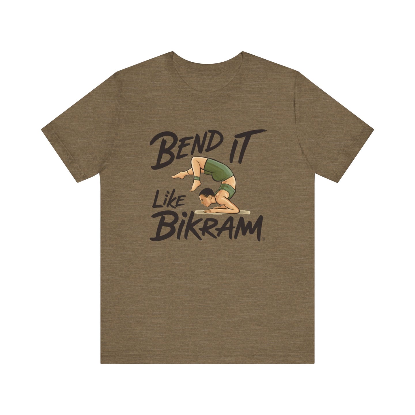Yoga Tee Bend It Like Bikram
